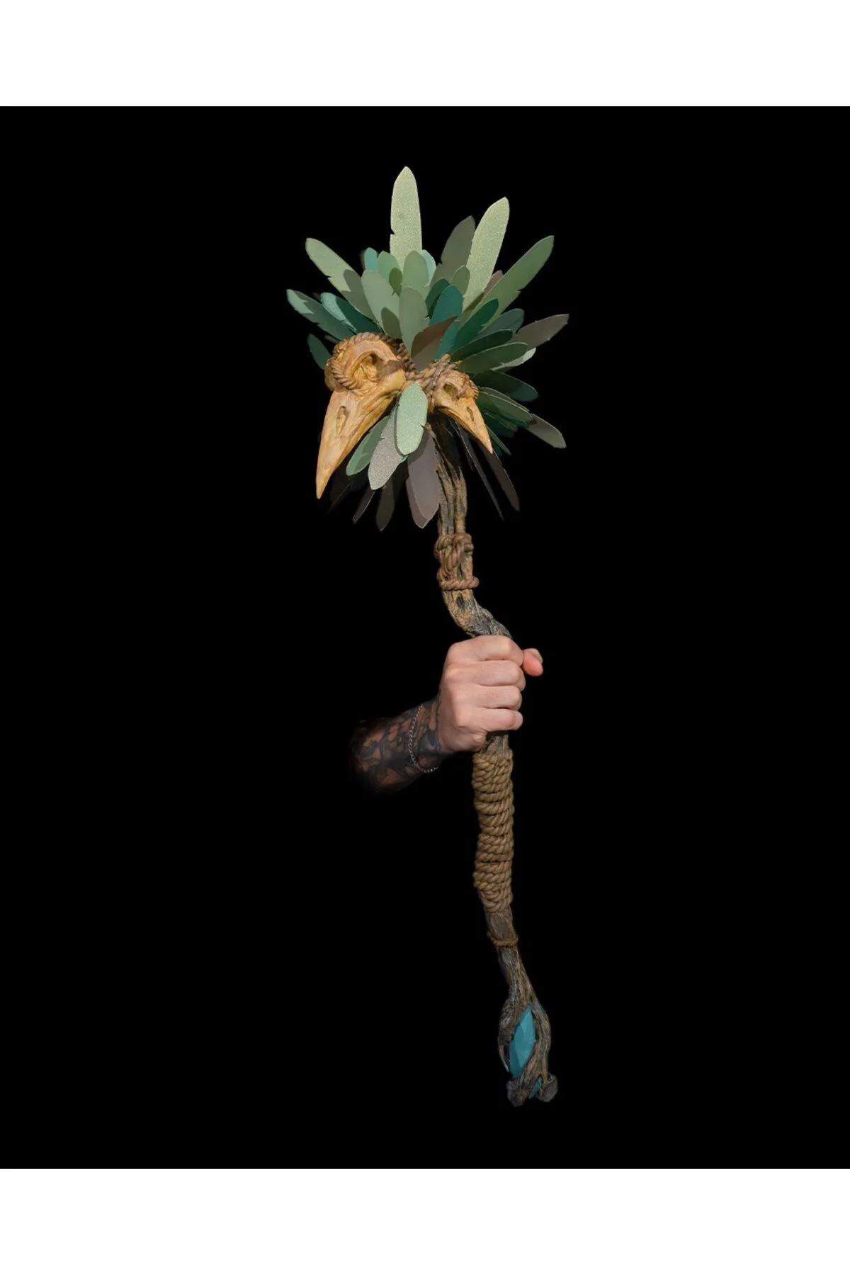 Druid's Quarterstaff  Doğanın Gücüyle Yoğrulmuş Kutsal Sopa