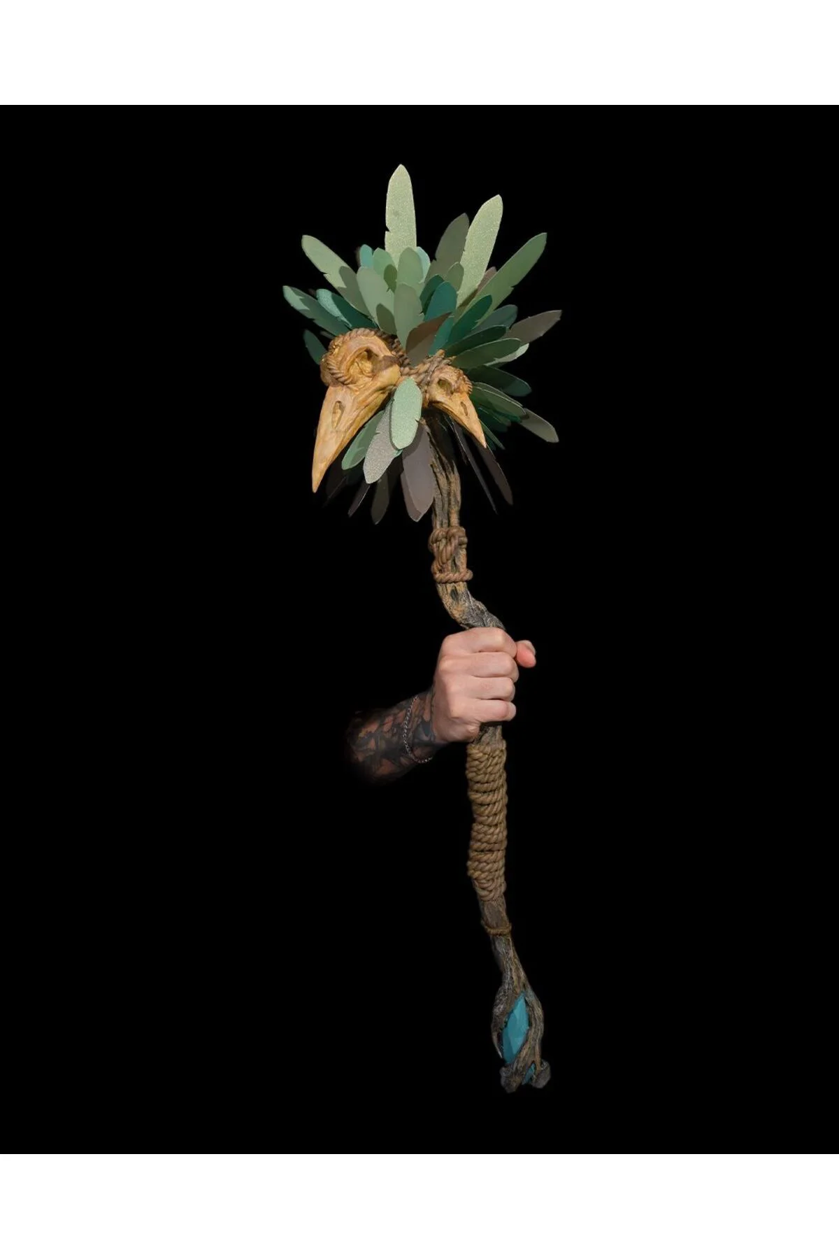 Druid's Quarterstaff  Doğanın Gücüyle Yoğrulmuş Kutsal Sopa