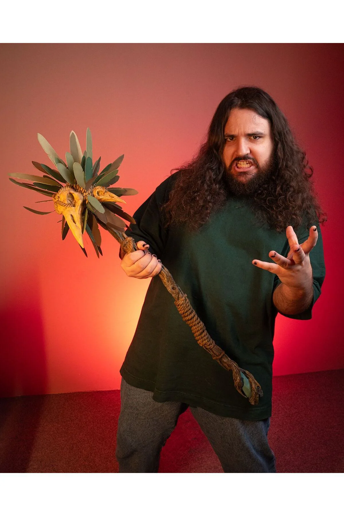 Druid's Quarterstaff  Doğanın Gücüyle Yoğrulmuş Kutsal Sopa