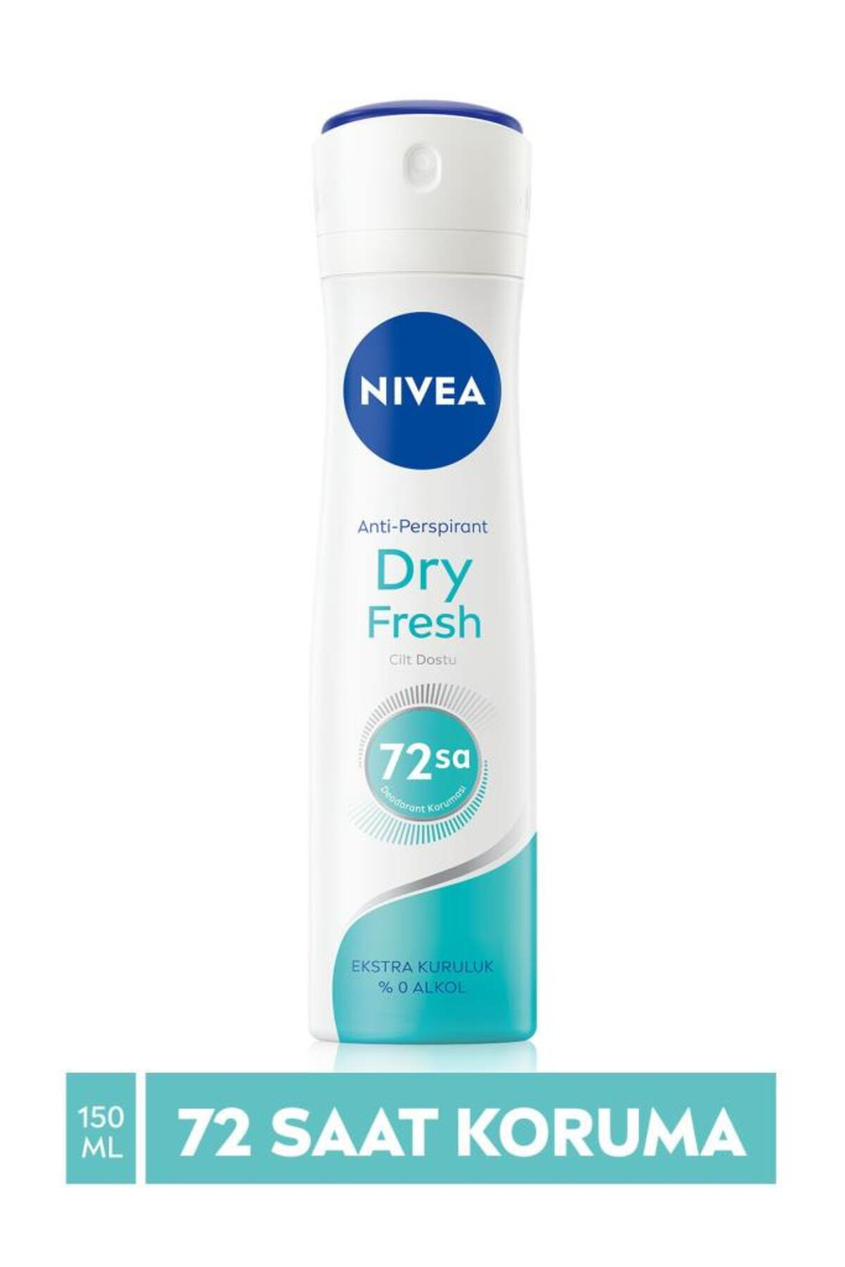 Nivea Dry Fresh Kadın Sprey Deodorant 150 Ml 2 Li