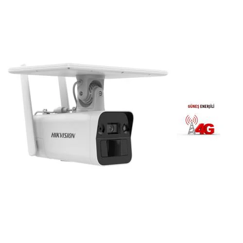DS-2XS2T41G1-ID/4G, 4Mpix, 4mm, 30Mt Gece Görüşü, Dahili Mikrofon, 4G, Solar IP Kamera
