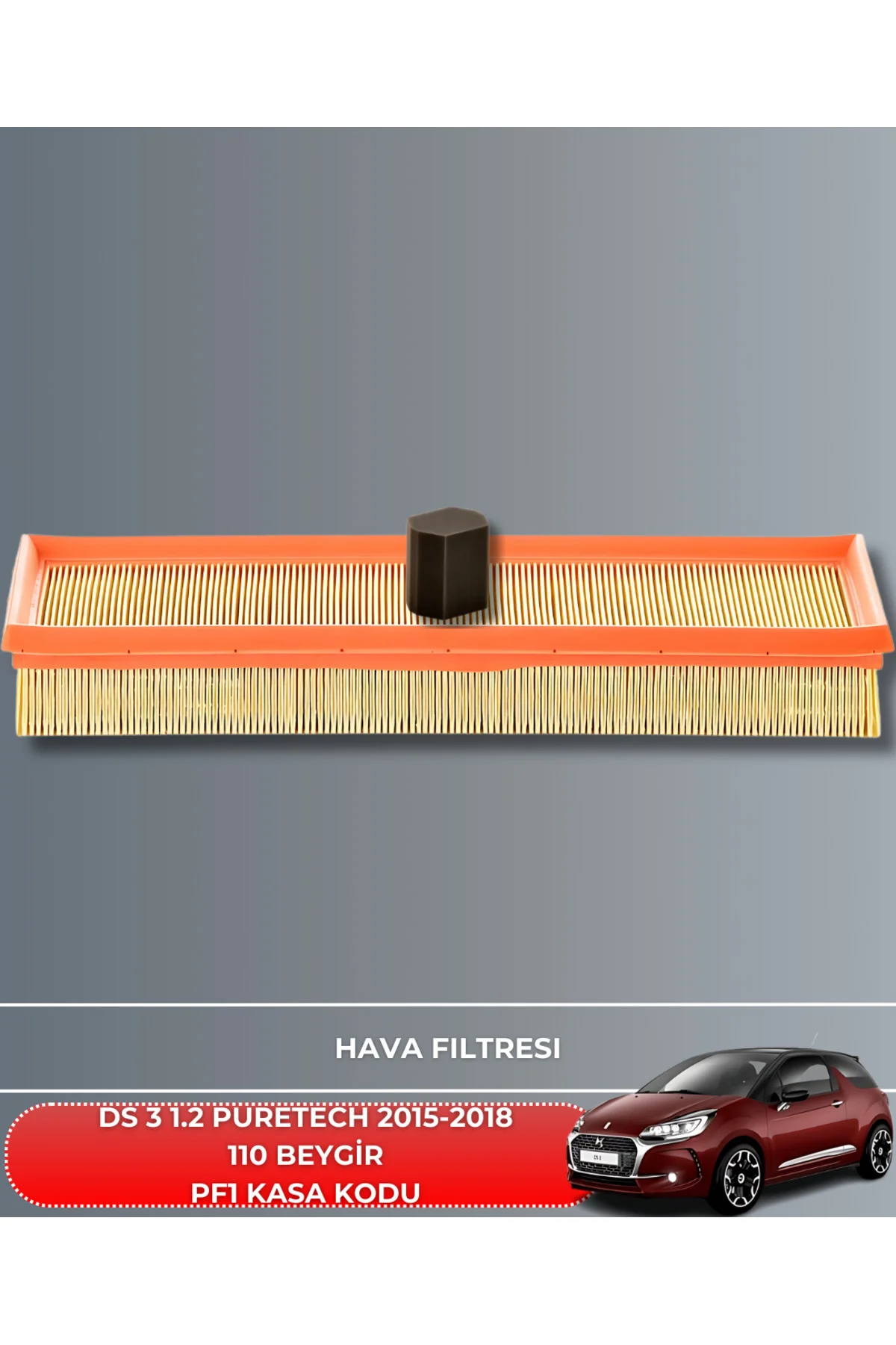 DS 3 1.2 PURETECH 2015-2018 110 BEYGİR HAVA YAĞ POLEN FİLTRE SETİ