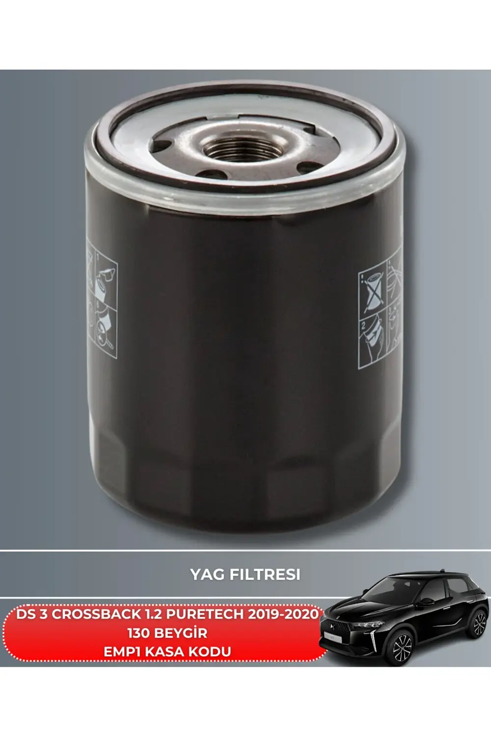 DS 3 CROSSBACK 1.2 PURETECH 2019-2020 130 BEYGİR BAKIM SETİ