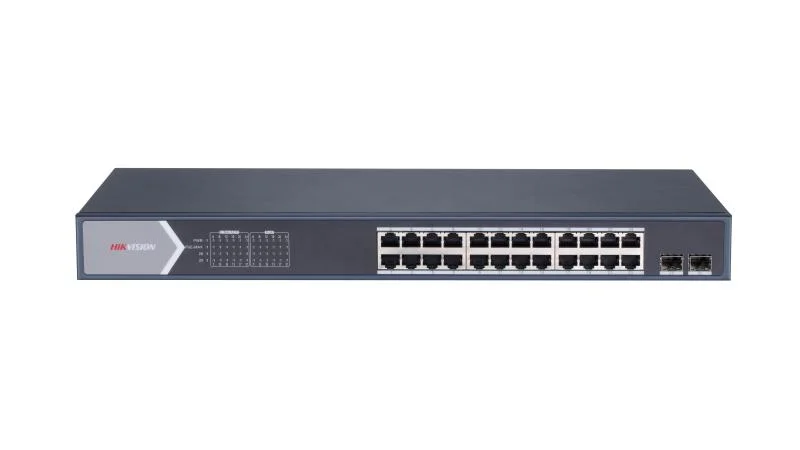 DS-3E1526P-SI 24XGE+2XGE/SFP 370W F.GİGABİT POE SWİTCH