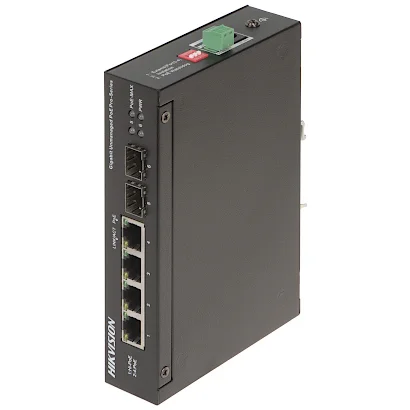 DS-3T0506HP-E/HS(O-STD 4 PORT 10/100/1000 3XGIGA POE + 1XGIGA Hİ-POE 2 X SFP 60W YONETILEMEZ SWITCH DS-3T0506HP-E/HS(O-STD 4 PORT 10/100/1000 3XGIGA POE + 1XGIGA Hİ-POE 2 X SFP 60W YONETILEMEZ SWITCH