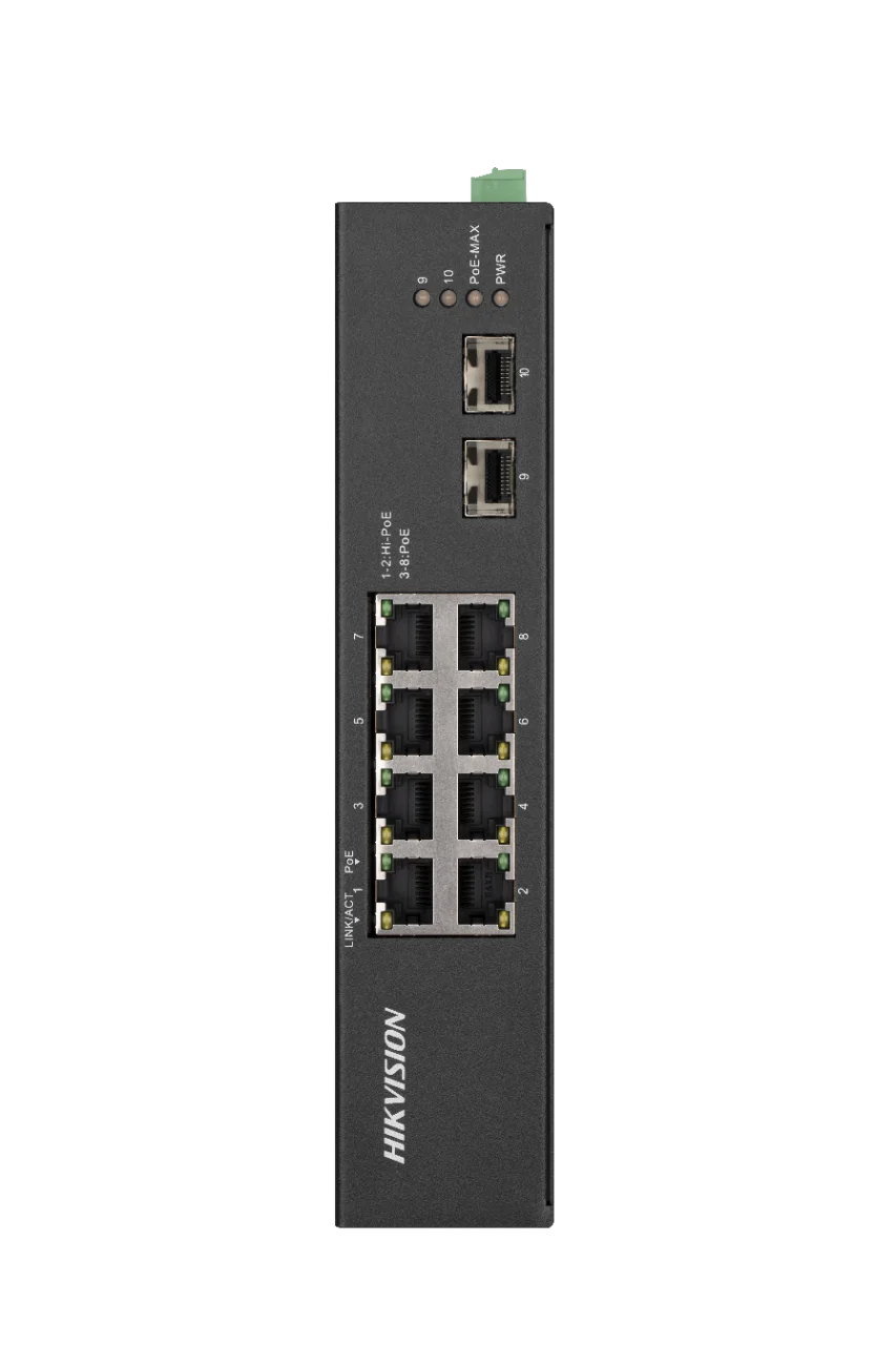 DS-3T0510HP-E/HS 8 PORT POE 10/100/1000 2xSFP 120W SWITCH DS-3T0510HP-E/HS 8 PORT POE 10/100/1000 2xSFP 120W SWITCH