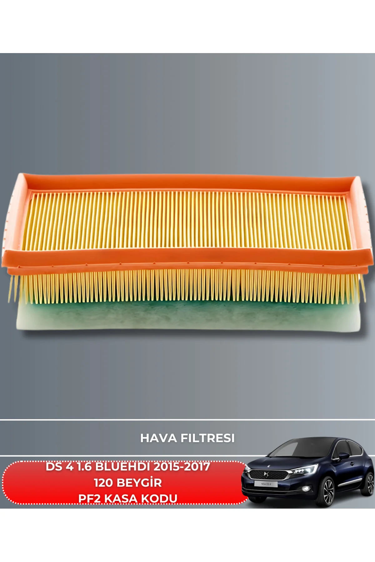 DS 4 1.6 BLUEHDI 2015-2017 120 BEYGİR HAVA YAĞ POLEN FİLTRE SETİ(