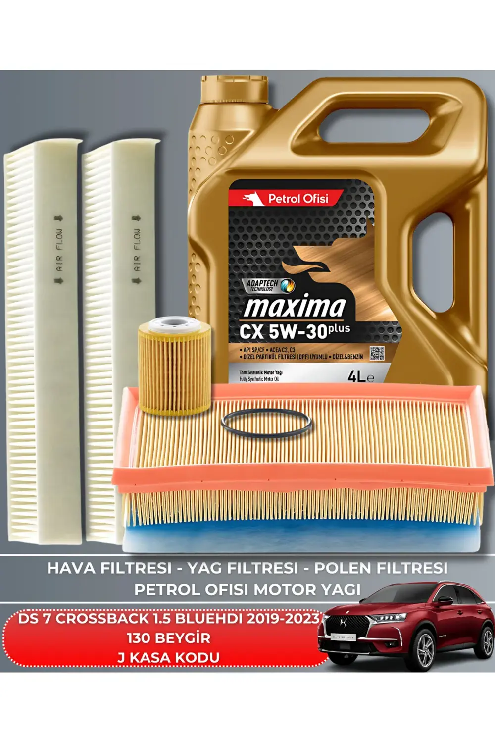 DS 7 CROSSBACK 1.5 BLUEHDI 2019-2020-2021-2022-2023 130 BEYGİR BA