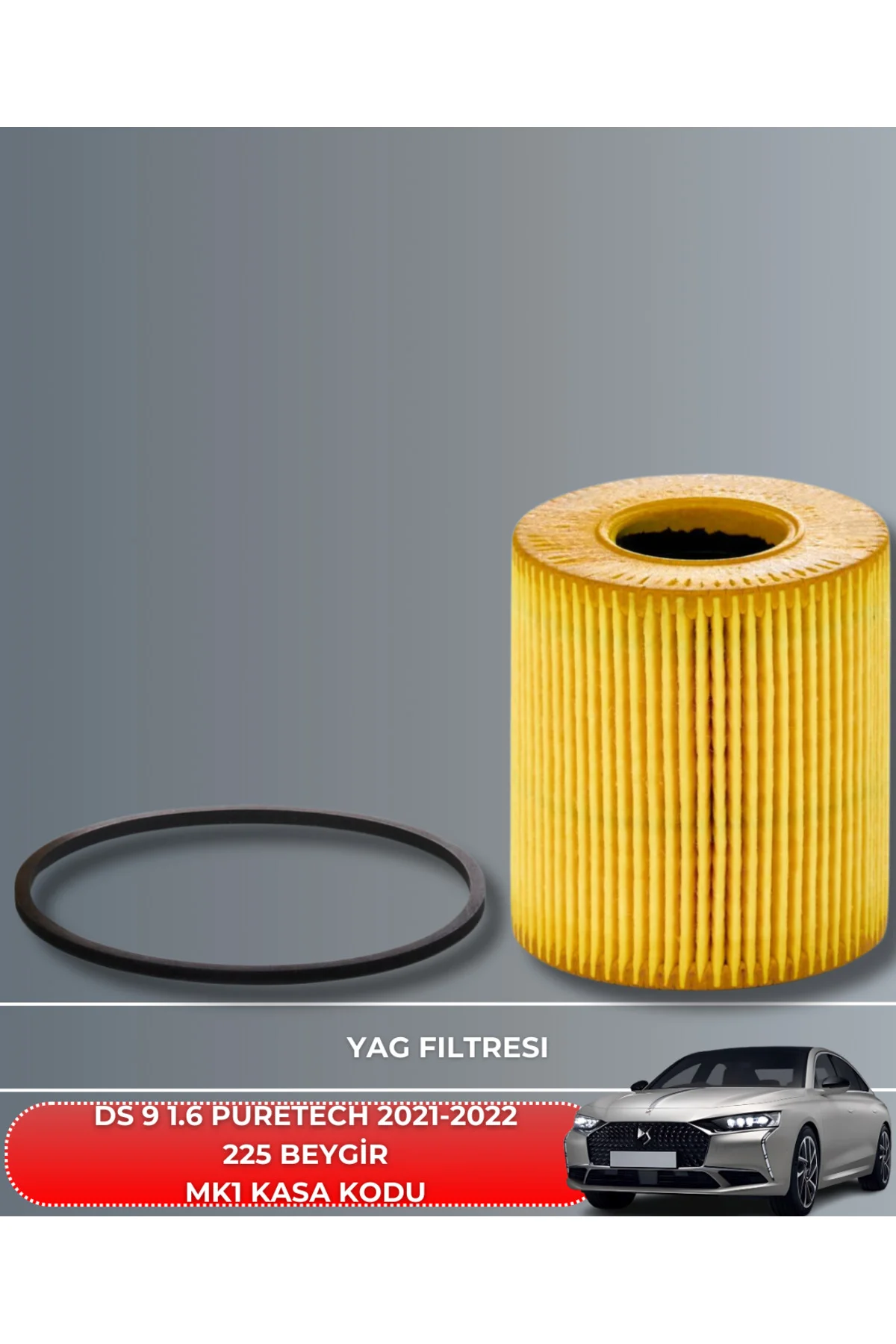DS 9 1.6 PURETECH 2021-2022 225 BEYGİR HAVA YAĞ POLEN FİLTRE SETİ