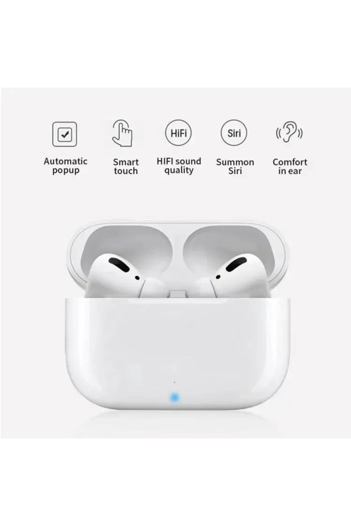 Dunspin Ds-Air3 Silikon Kilf Hediyeli Bluetoot Kulaklik