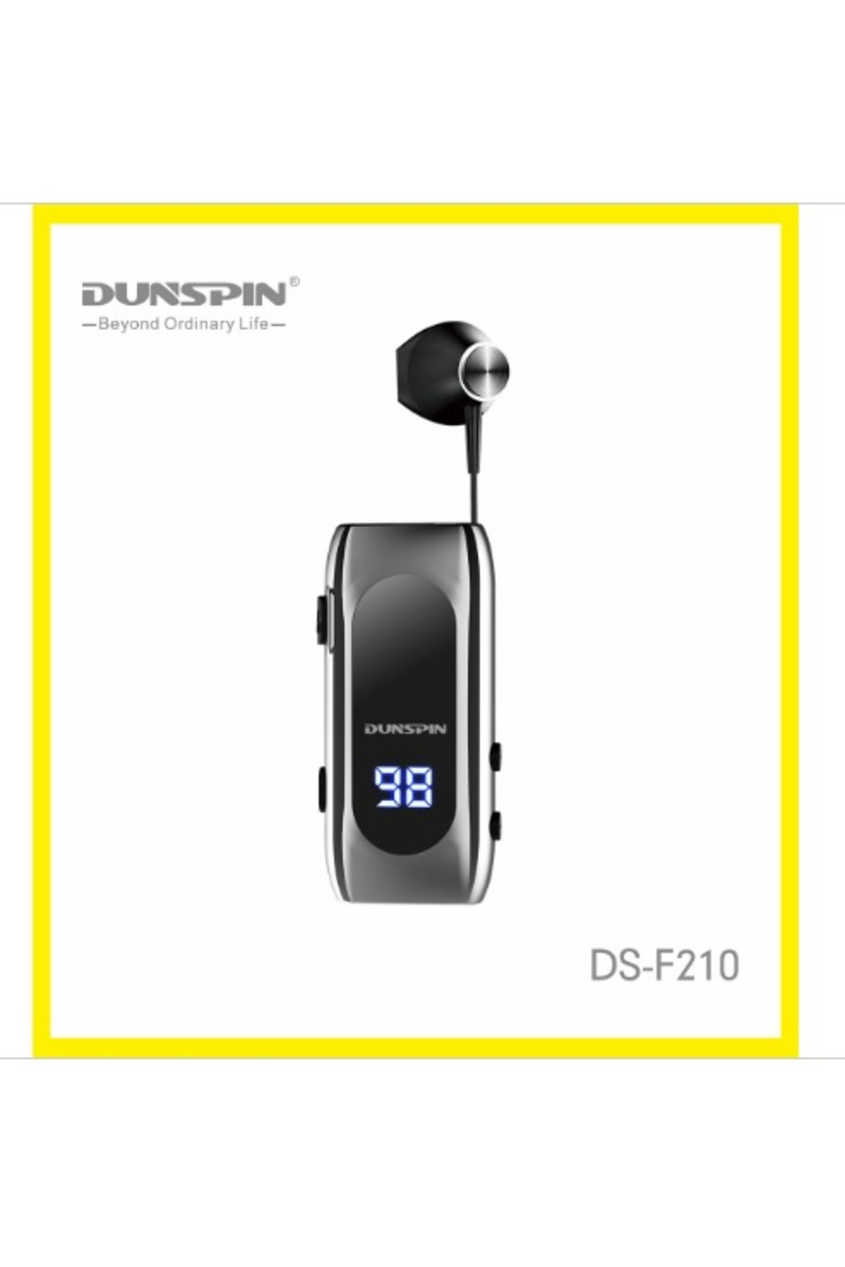 Dunspin Ds-F210 Led Ekranlı Makaralı Bluetooth Kulaklık – 25 Saat Kesinti