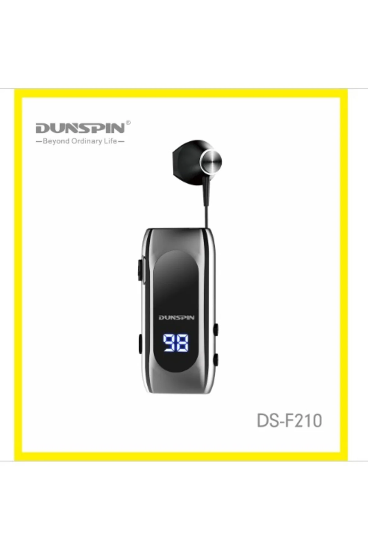 Ds-f210 Led Ekranlı Makaralı Bluetooth Kulaklık – 25 Saat Kesinti