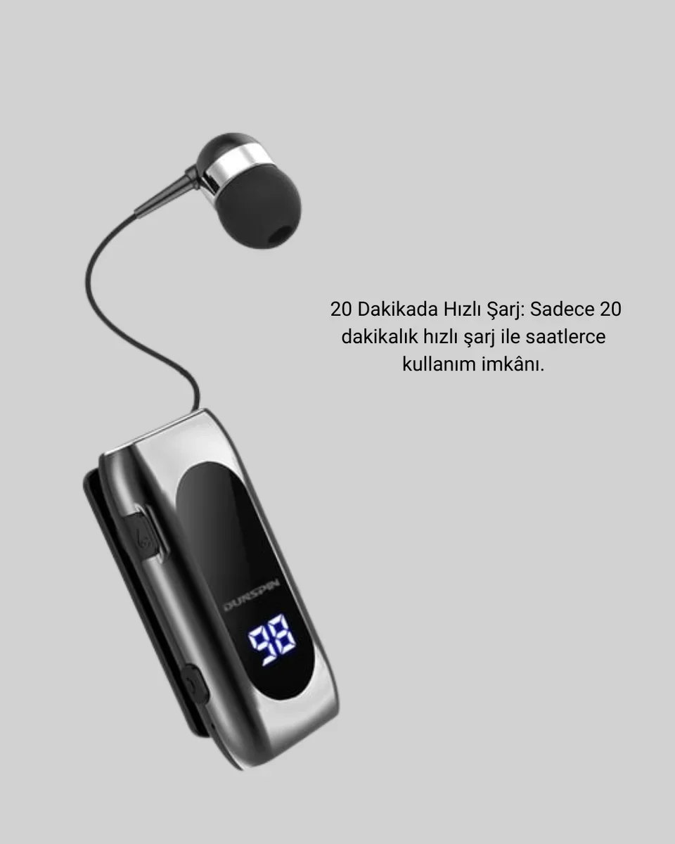 DS-F210 Yeni Nesil Kablosuz Kulaklık – 25 Saat Pil & Hızlı Şarj
