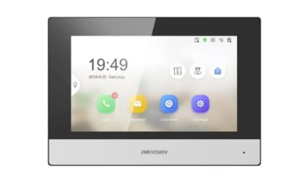 DS-KH6320-WTE1 7" DOKUNMATIK EKRAN IP İÇ UNİTE