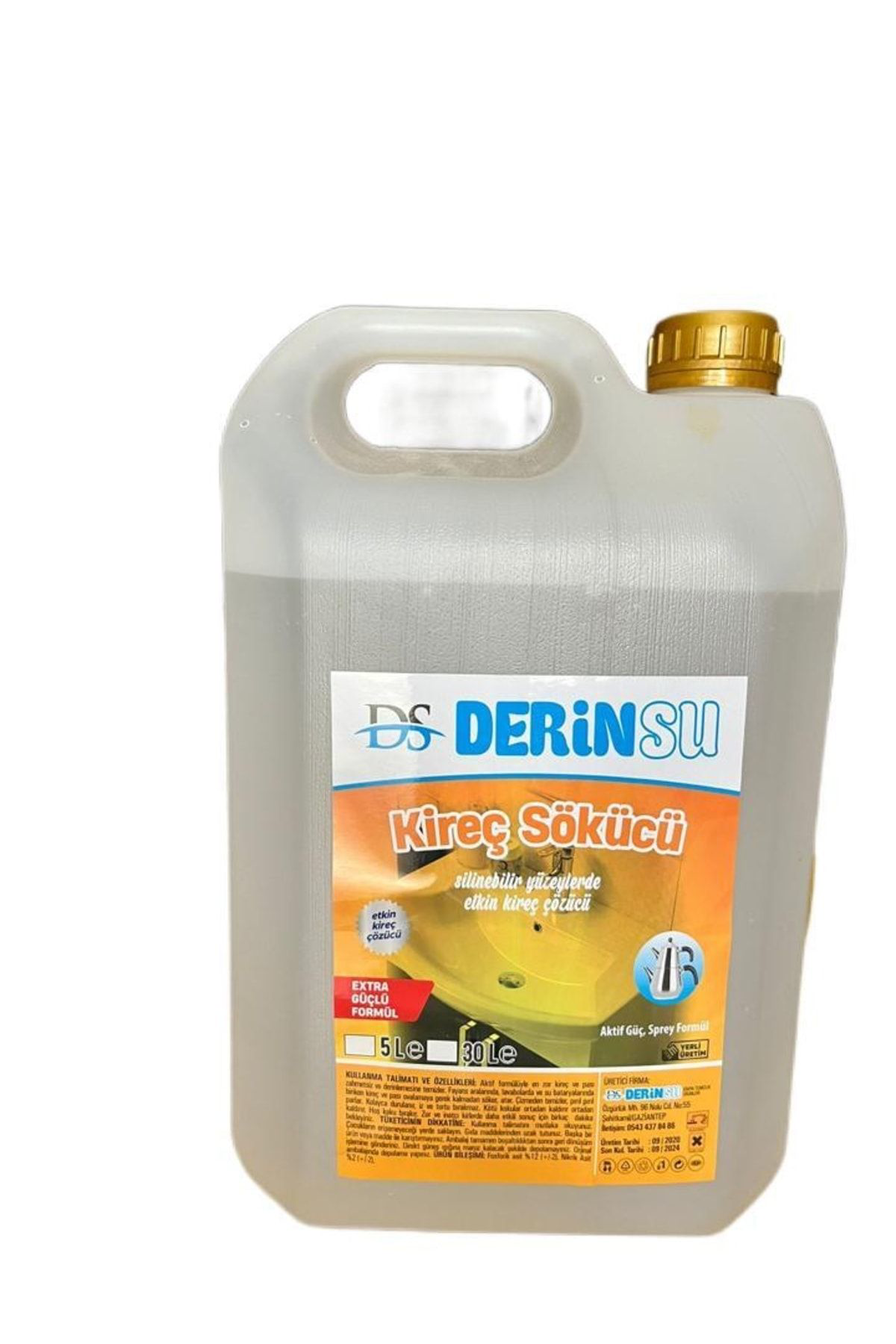 Ds Kireç Çözücü 5 Lt