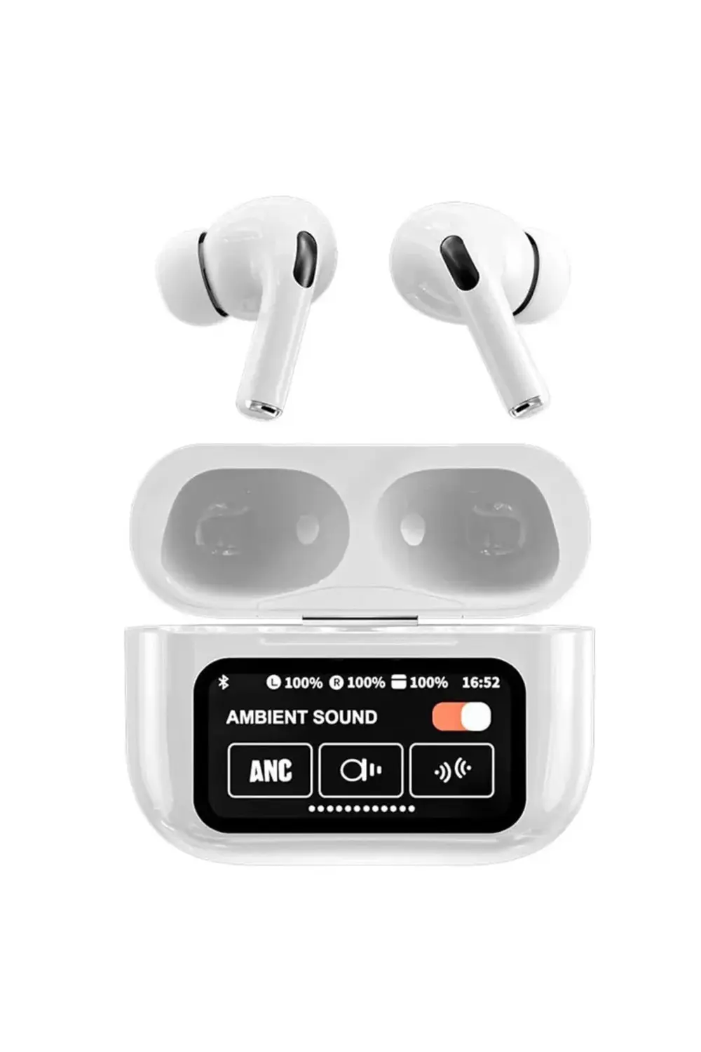 Ds-pro6 Anc&enc Max - Ekranlı Akıllı Bluetooth Kulaklık