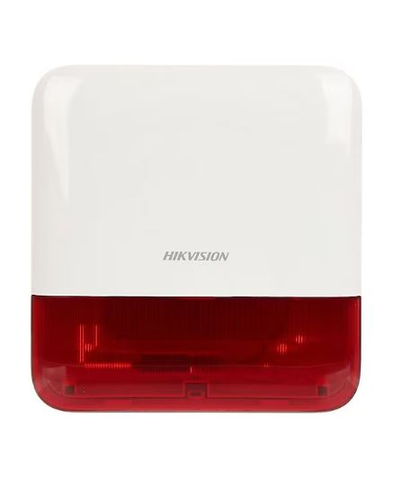 Hikvision Ds-Ps1-E-We Harici Tip Kablosuz Alarm Sireni (Kirmizi)