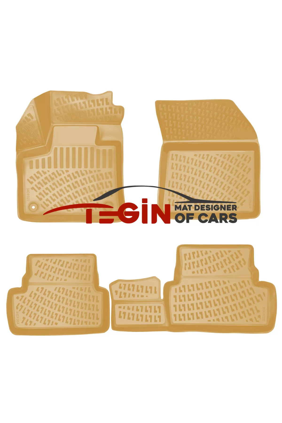 Ds7 Crossback Alt Bagaj Bagaj Havuzu + Bej 3D Paspas 2019