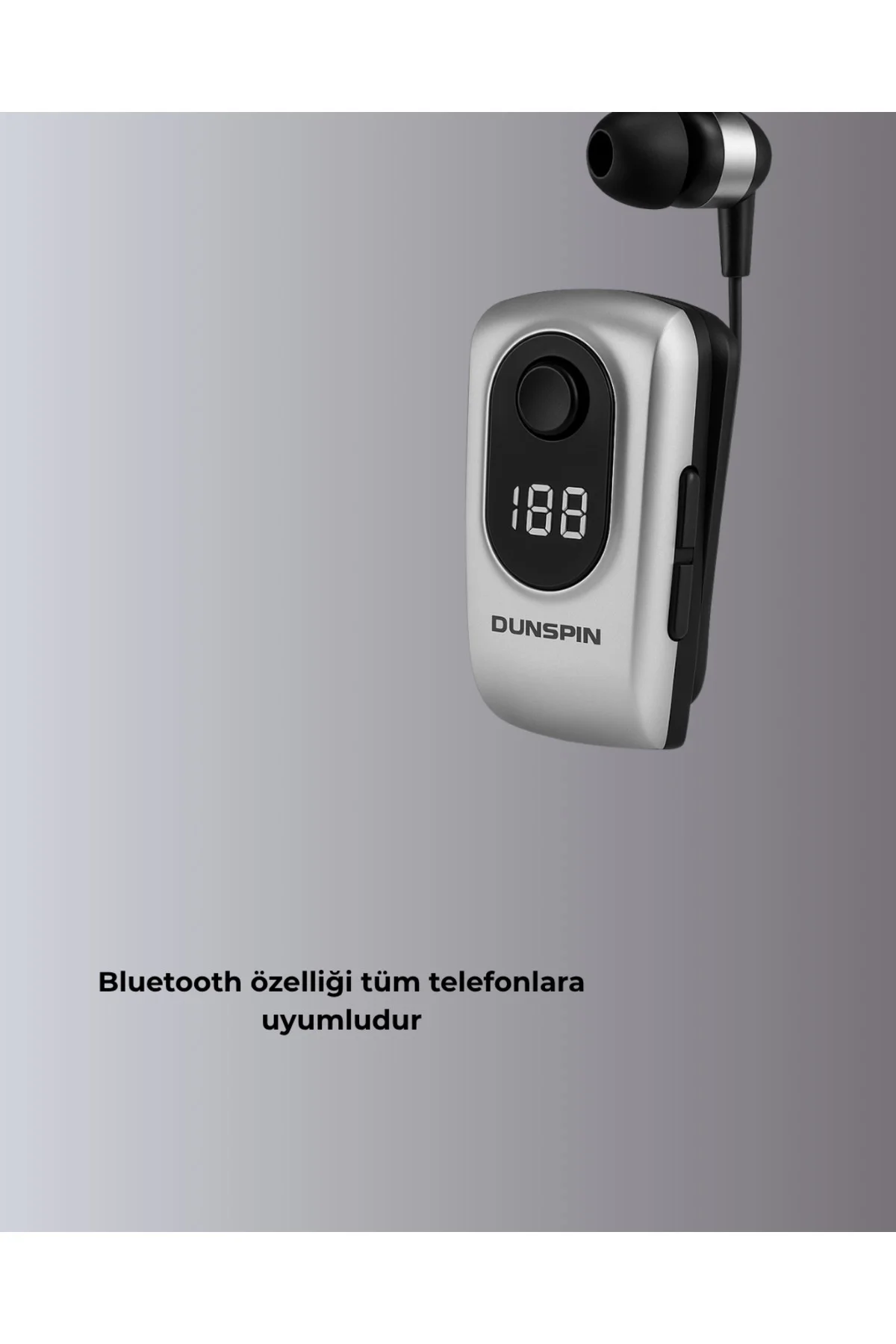 Dsf 220 Kablosuz Klipsli Bluetooth Kulaklık Dsf 220 Kablosuz Klipsli Bluetooth Kulaklık - Görsel 3