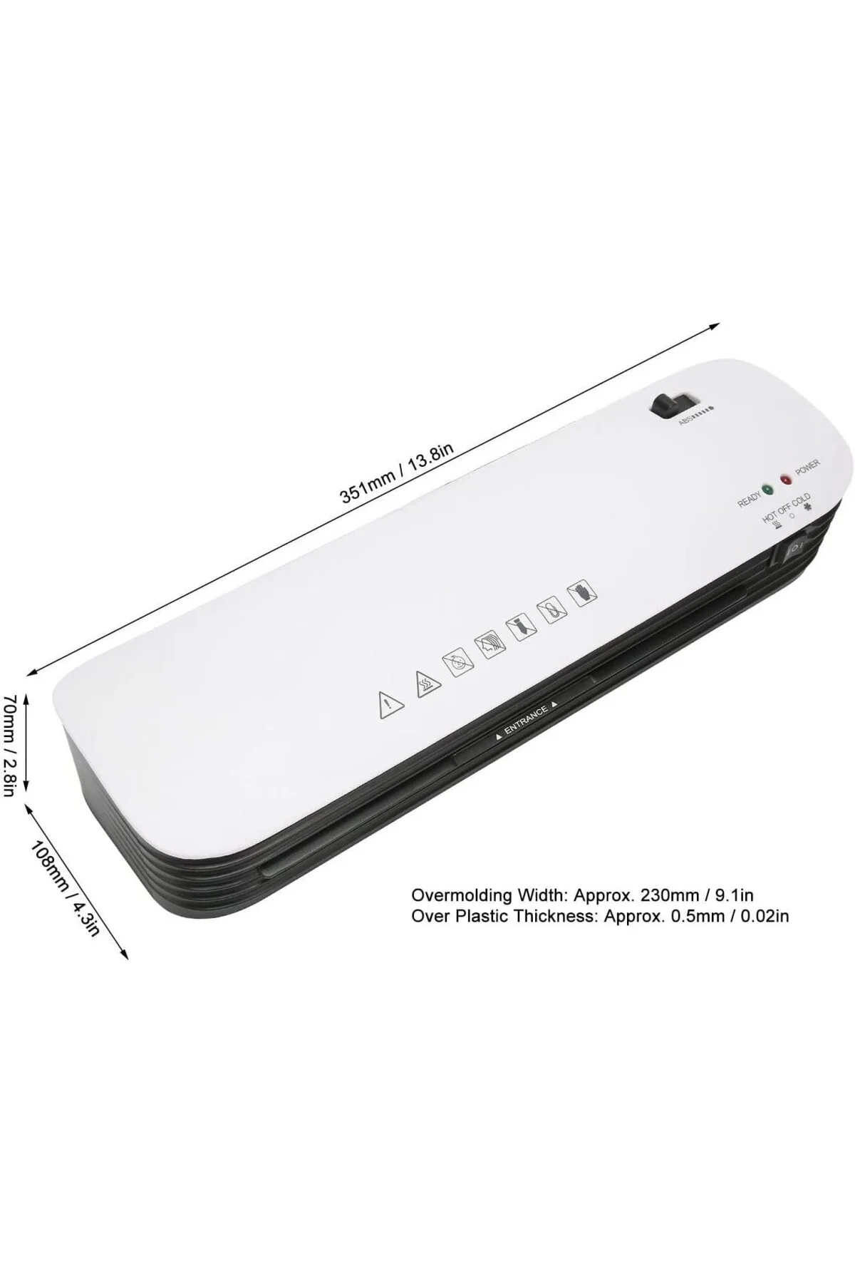 Dsmile SL299 A4 Laminasyon Makinesi Sıcak Soğuk Termal A4 A5 A6