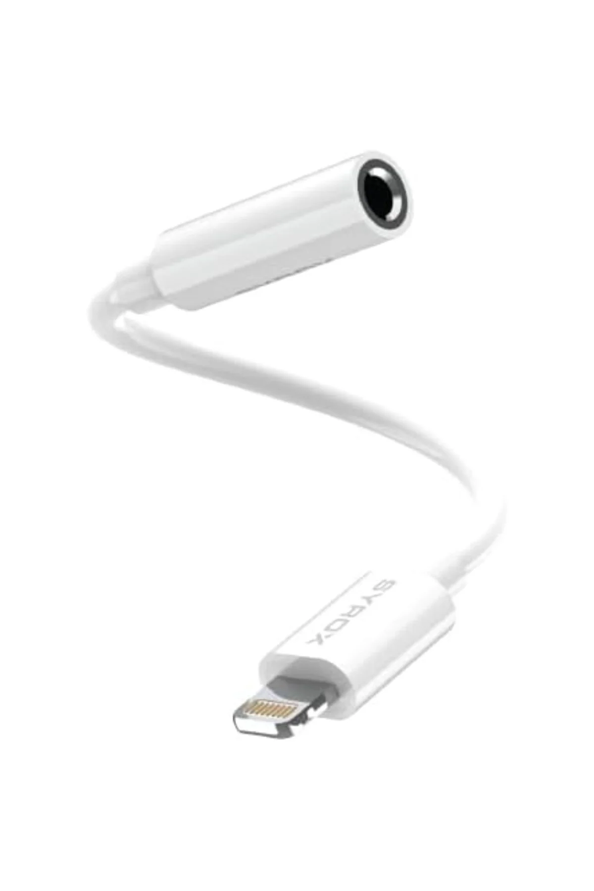 DT22L-A Lightning - 3.5mm AUX Dönüştürücü - Beyaz
