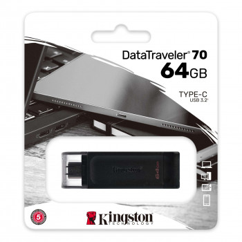 Kingston Dt70/64Gb 64Gb Usb-C 3.2 Gen1