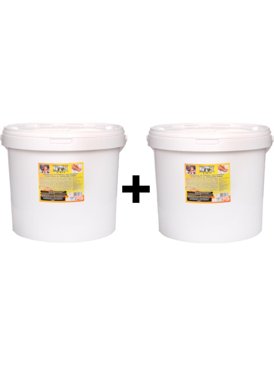 Dtx Kimya  2 Adet Sanayi Tipi Granüllü El Temizleme Sabunu (Kremi) 15 Kg