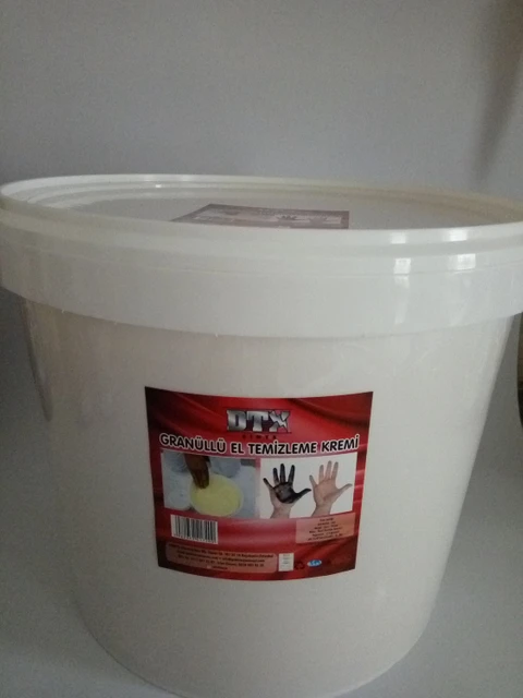 Dtx Kimya  Sanayi Tipi Granüllü El Temizleme Sabunu Kremi 15 Kg