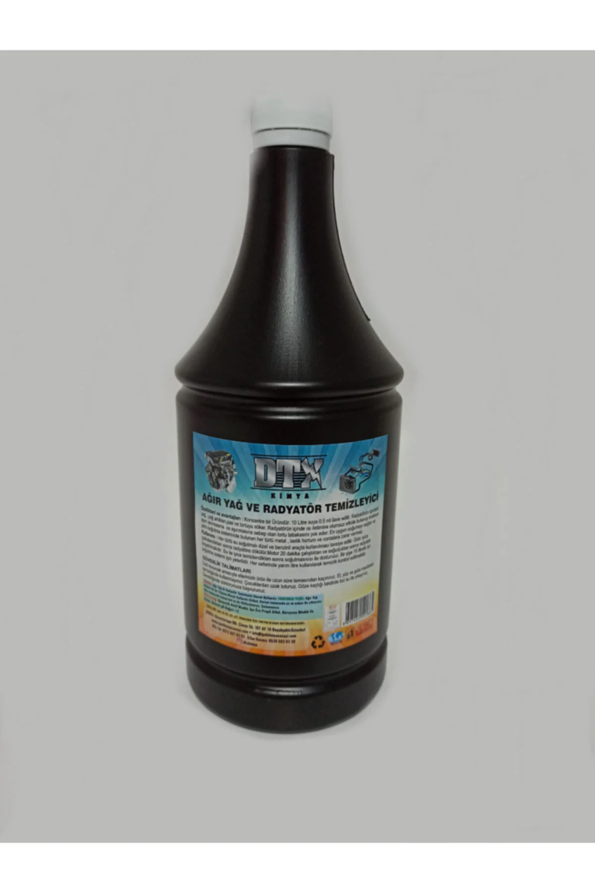 Dtx Radyatör Temizleyici Yağ Sökücü 1 Litre
