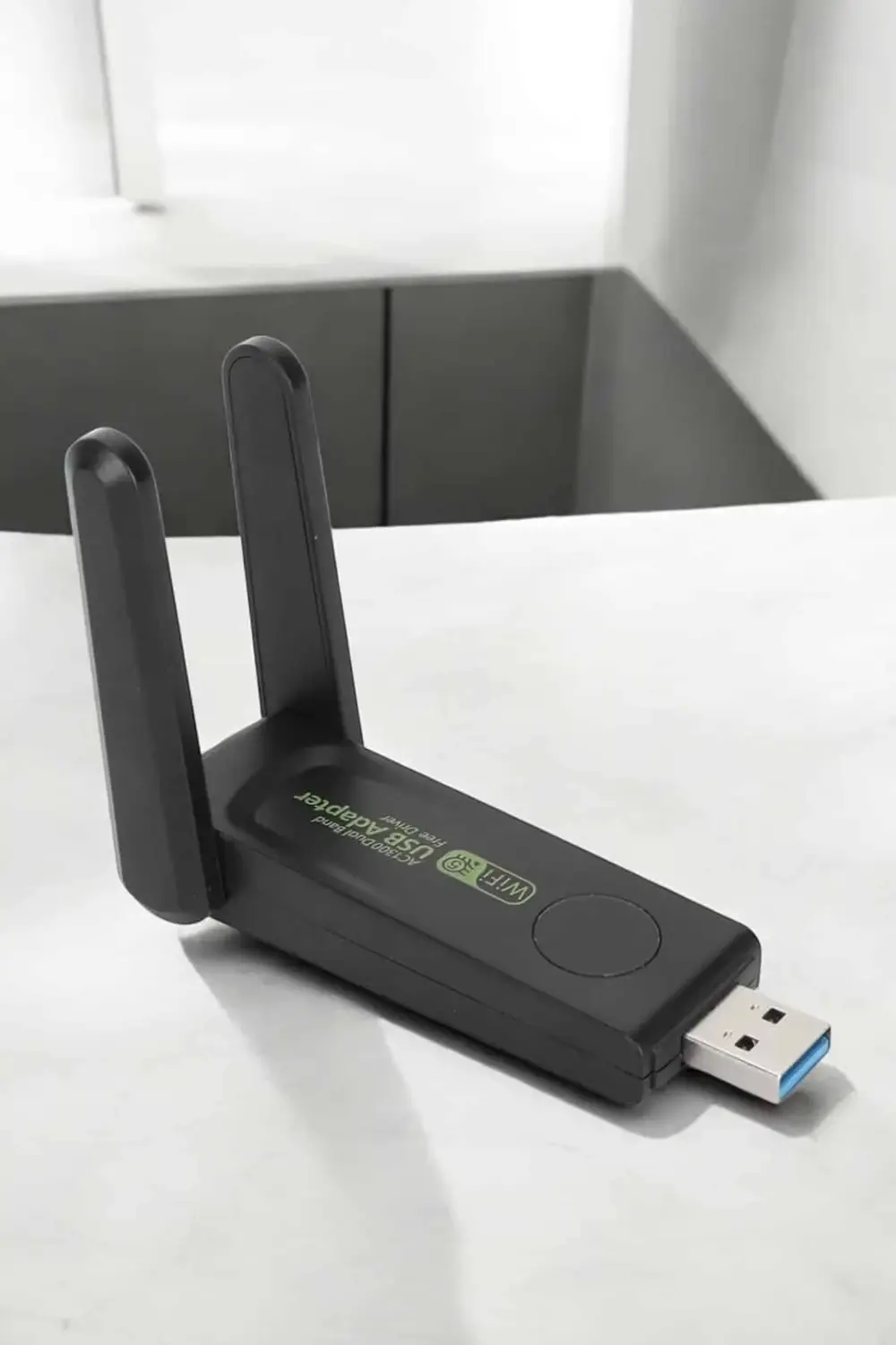 Dual Band Wifi Alıcı Adaptör USB 3.0 Destekli