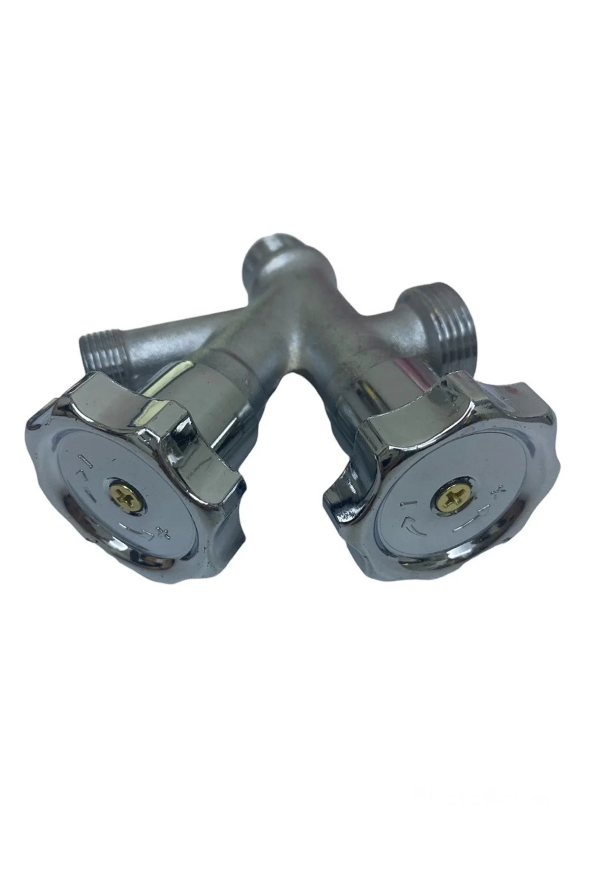 Dual Çiftli Çatallı Çamaşır Makinesi Ara Taharet Musluk Ara Muslu