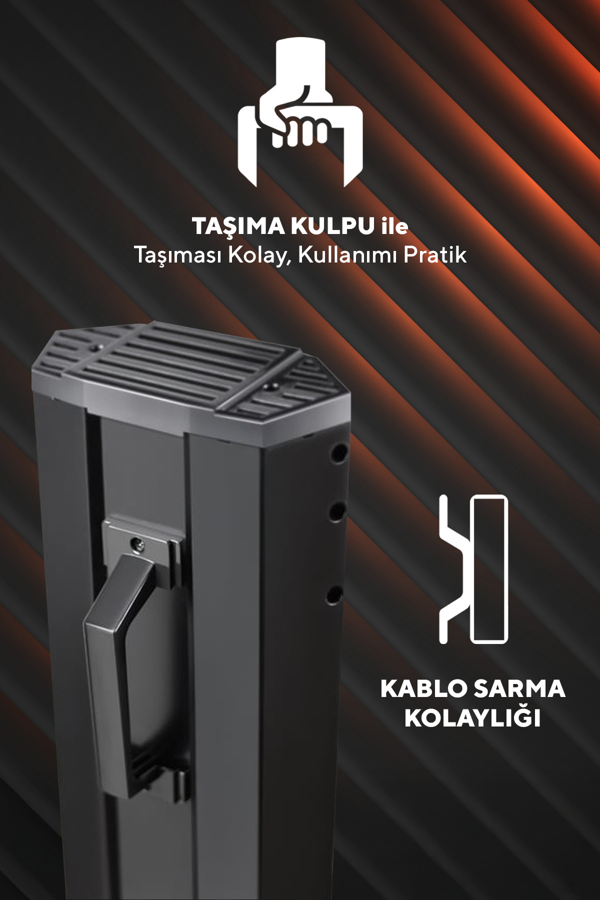 Dual Orbit Kule Isıtıcı MH-2300