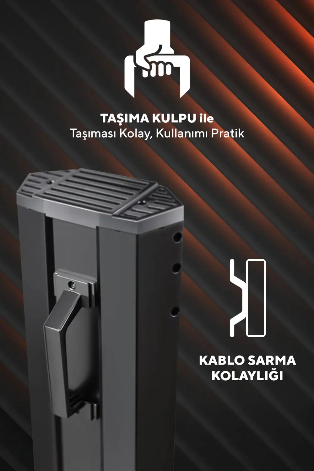 Dual Orbit Kule Isıtıcı MH-2300