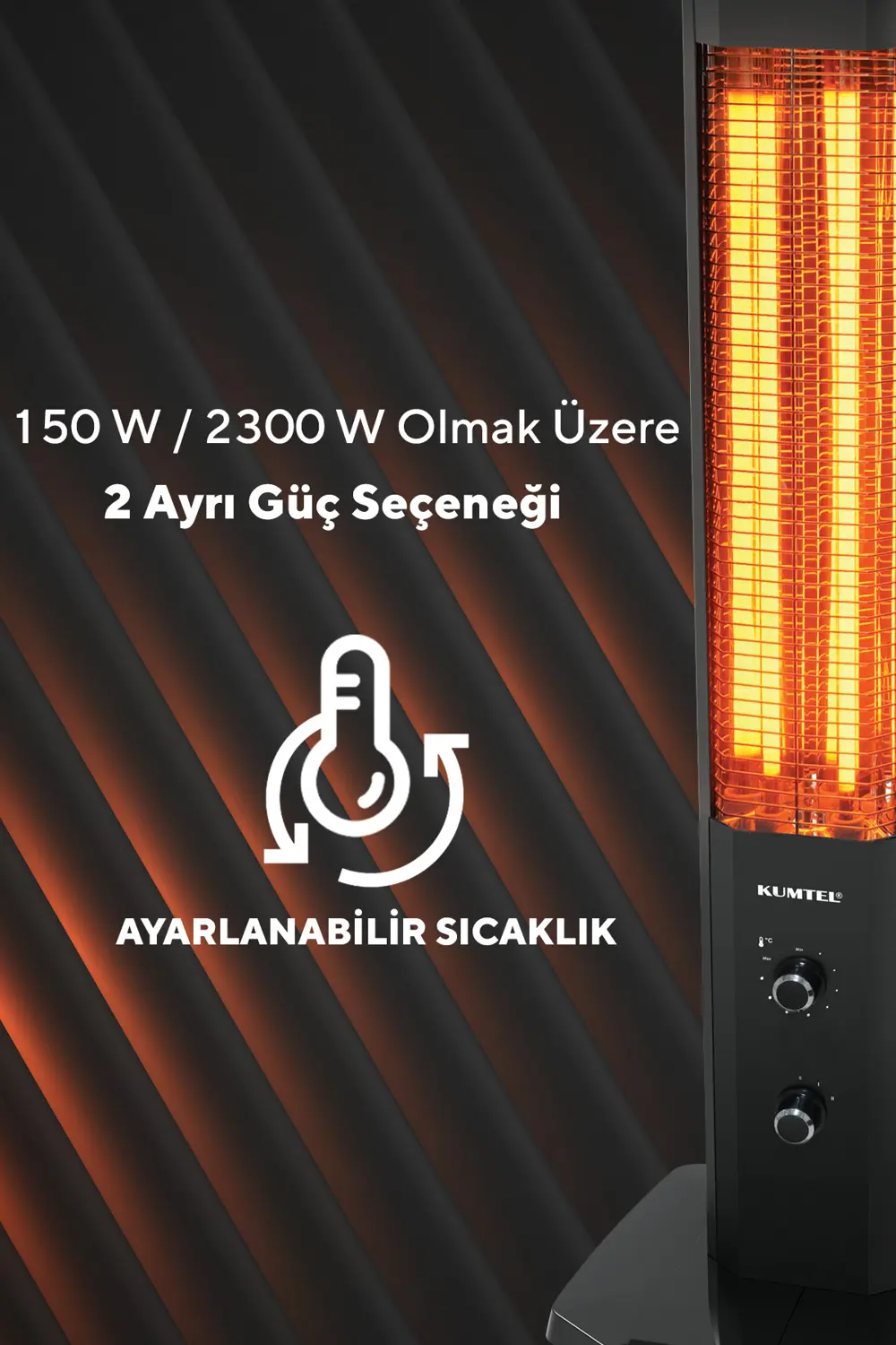 Dual Orbit Kule Isıtıcı MH-2300