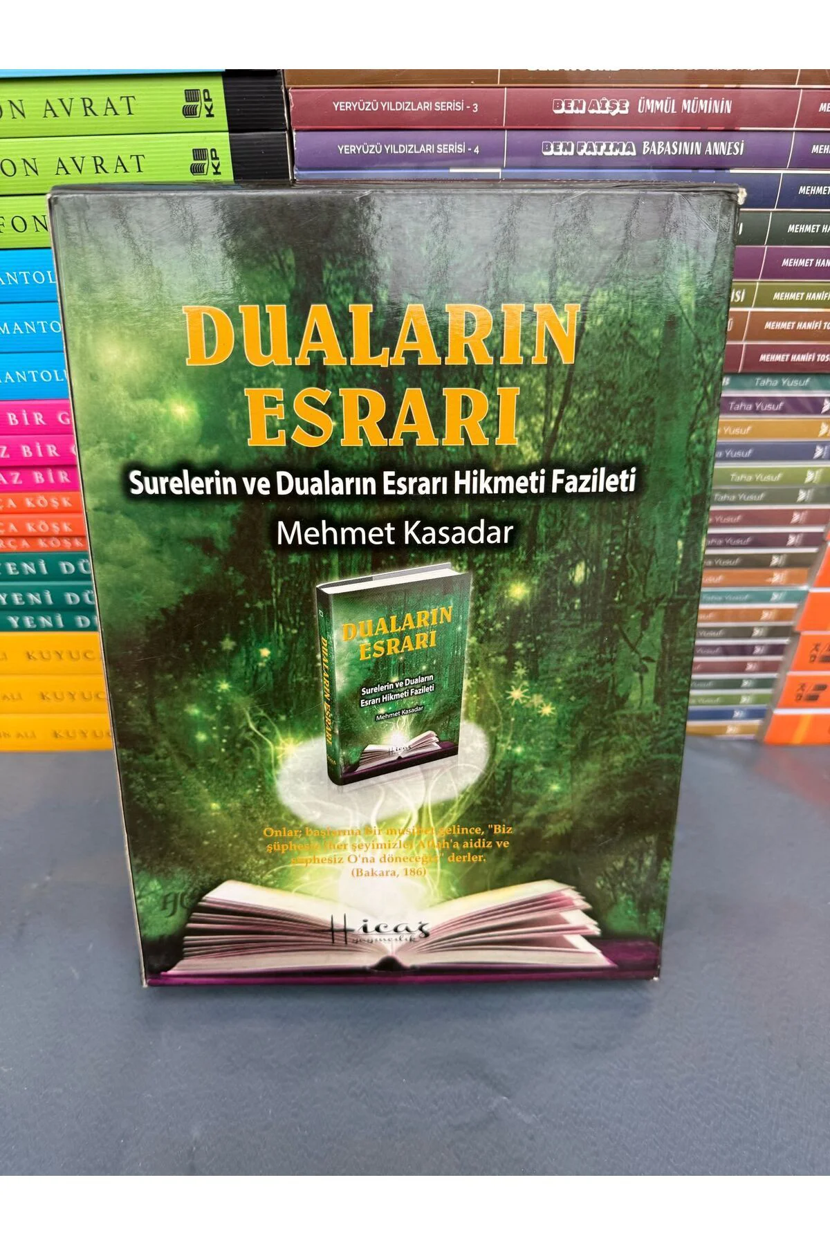 DUALARIN ESRARI HİKMETİ FAZİLETİ 17*24 sert kapak şamua kağıt