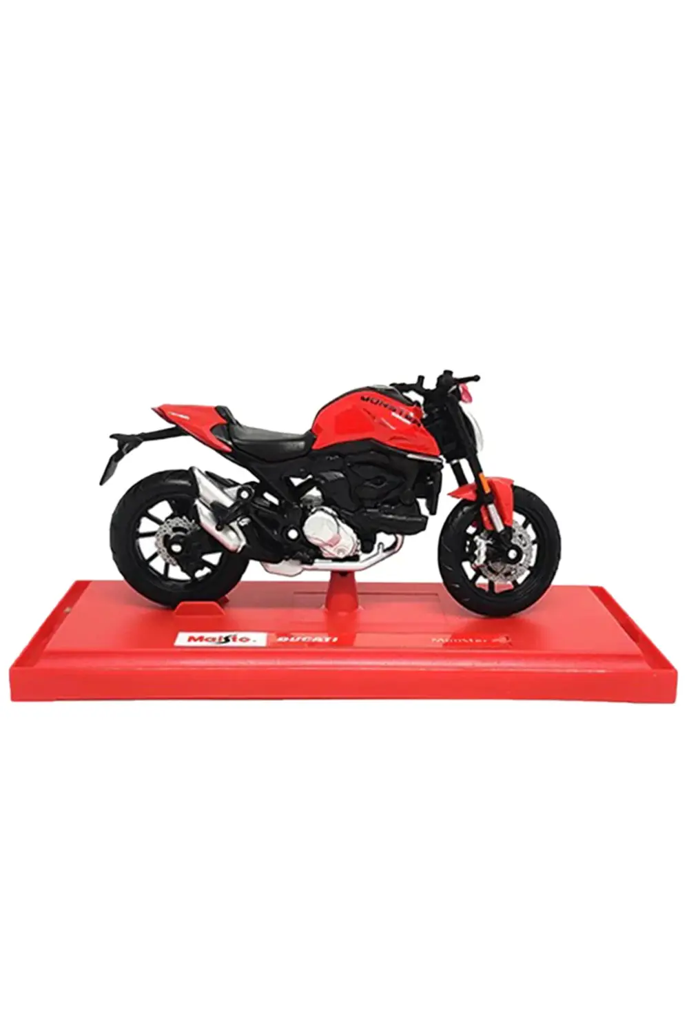 Ducati Monster Kırmızı 1/18 Model Motosiklet