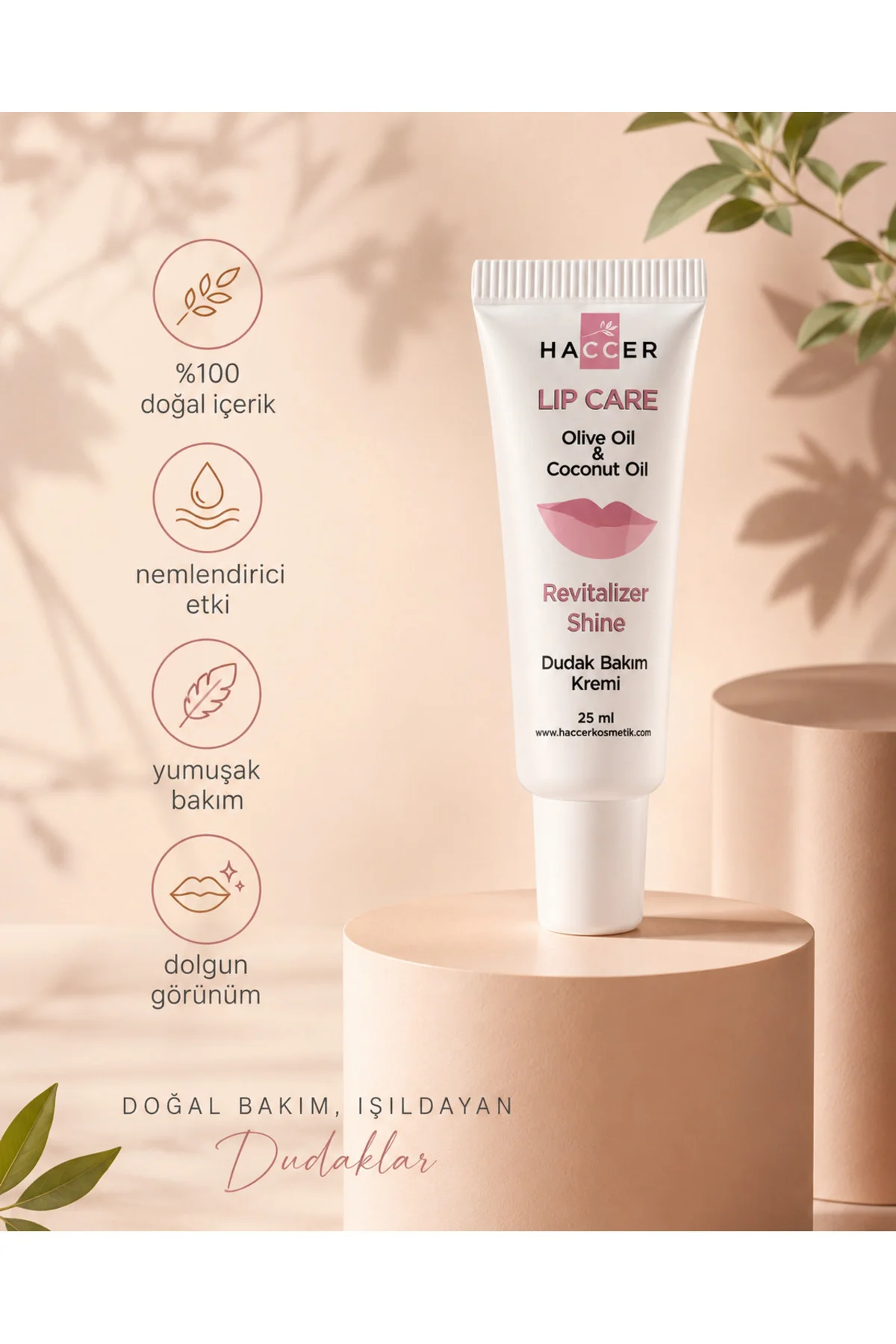 Dudak Bakım Nemlendirici Kremi 25mL
