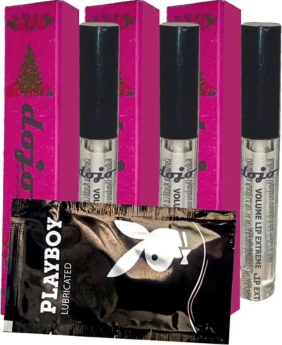 Dudak Dolgunlaştırıcı Volume Lip Extreme - 3 Adet + 1 Hediye Jel, Dudaklara Dolgunluk