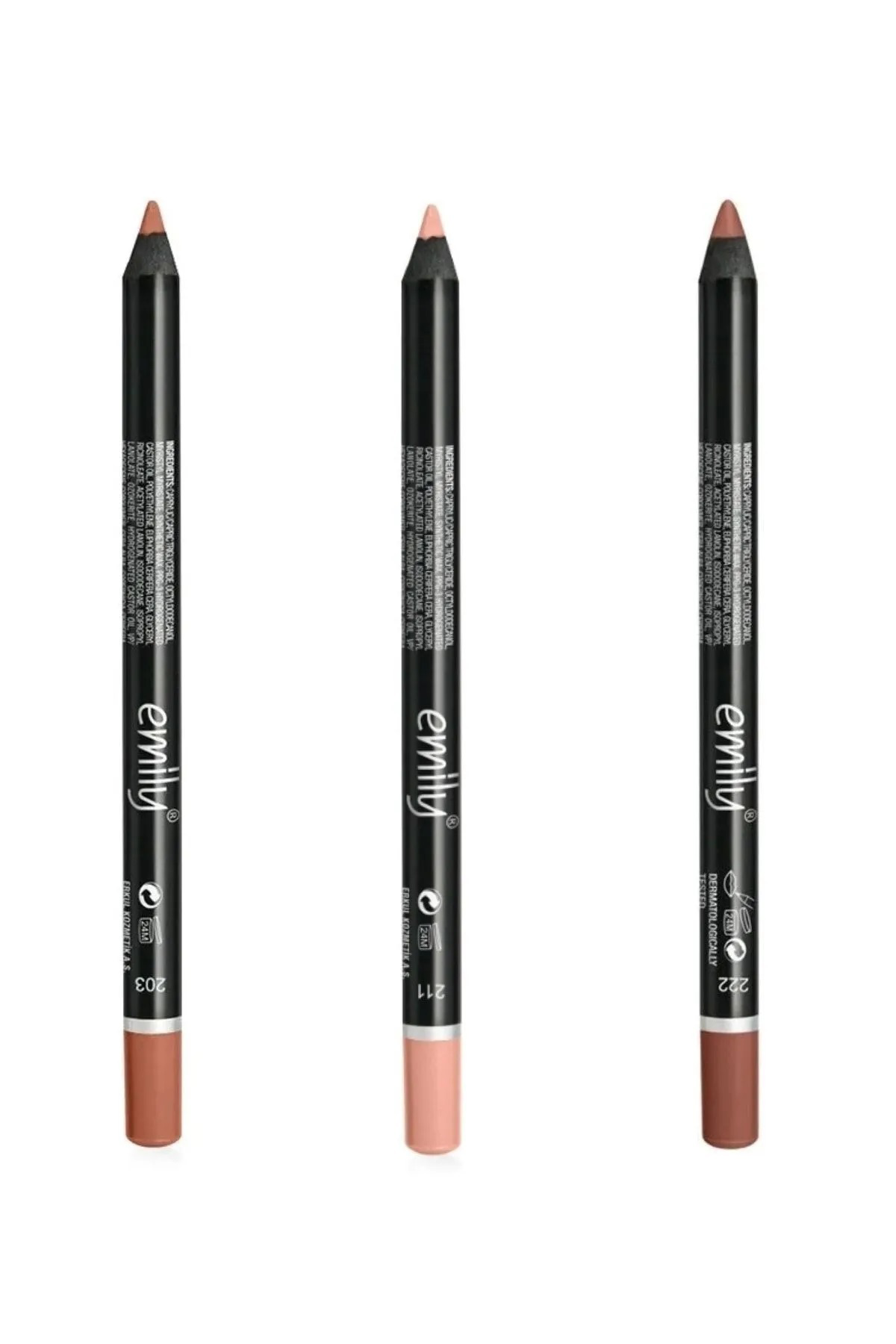 Dudak Kalemi 3 'lü No:203-211-222