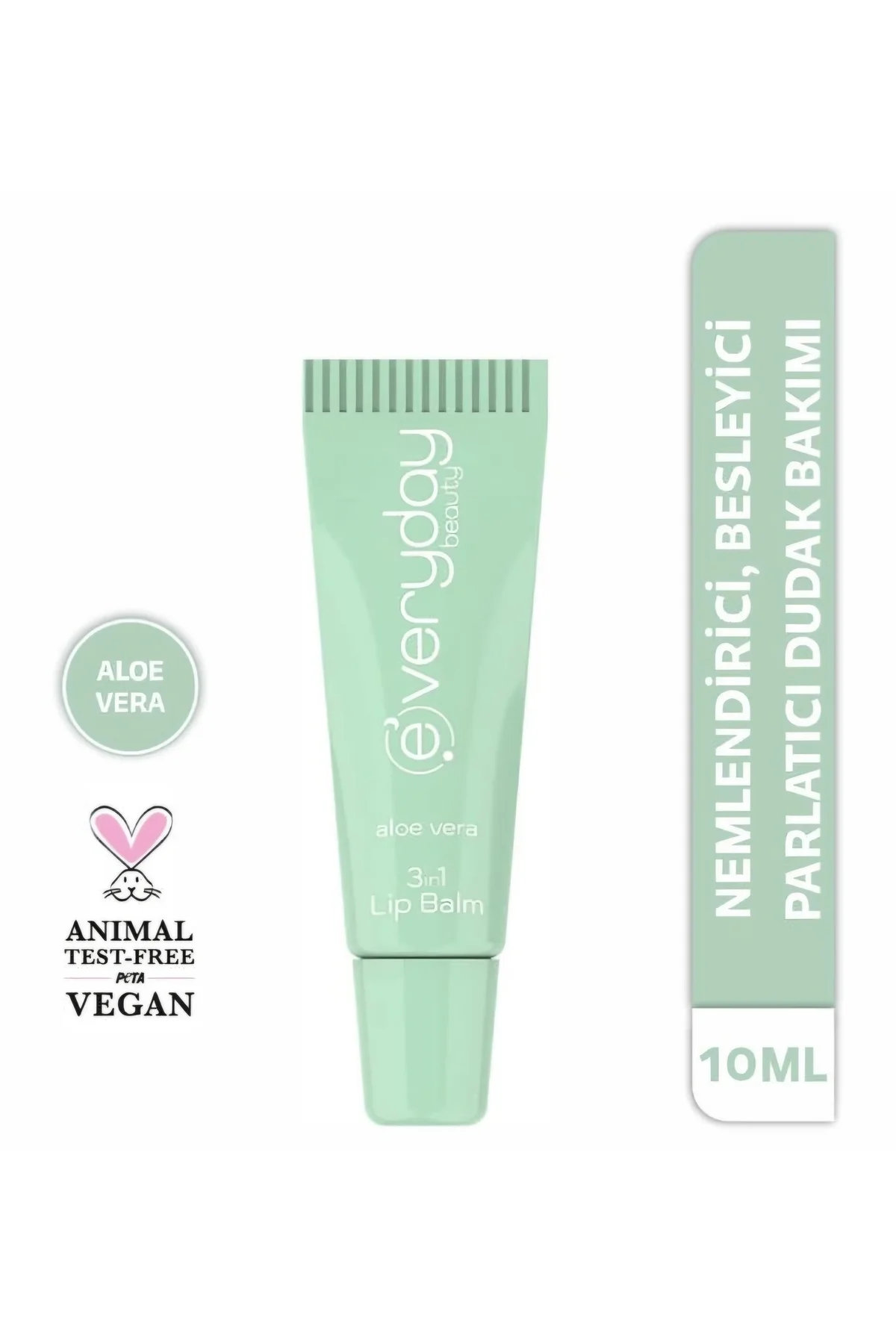 Dudak Lip Balmı 3 Etkili Aloe Vera 10 ml - Görsel 2