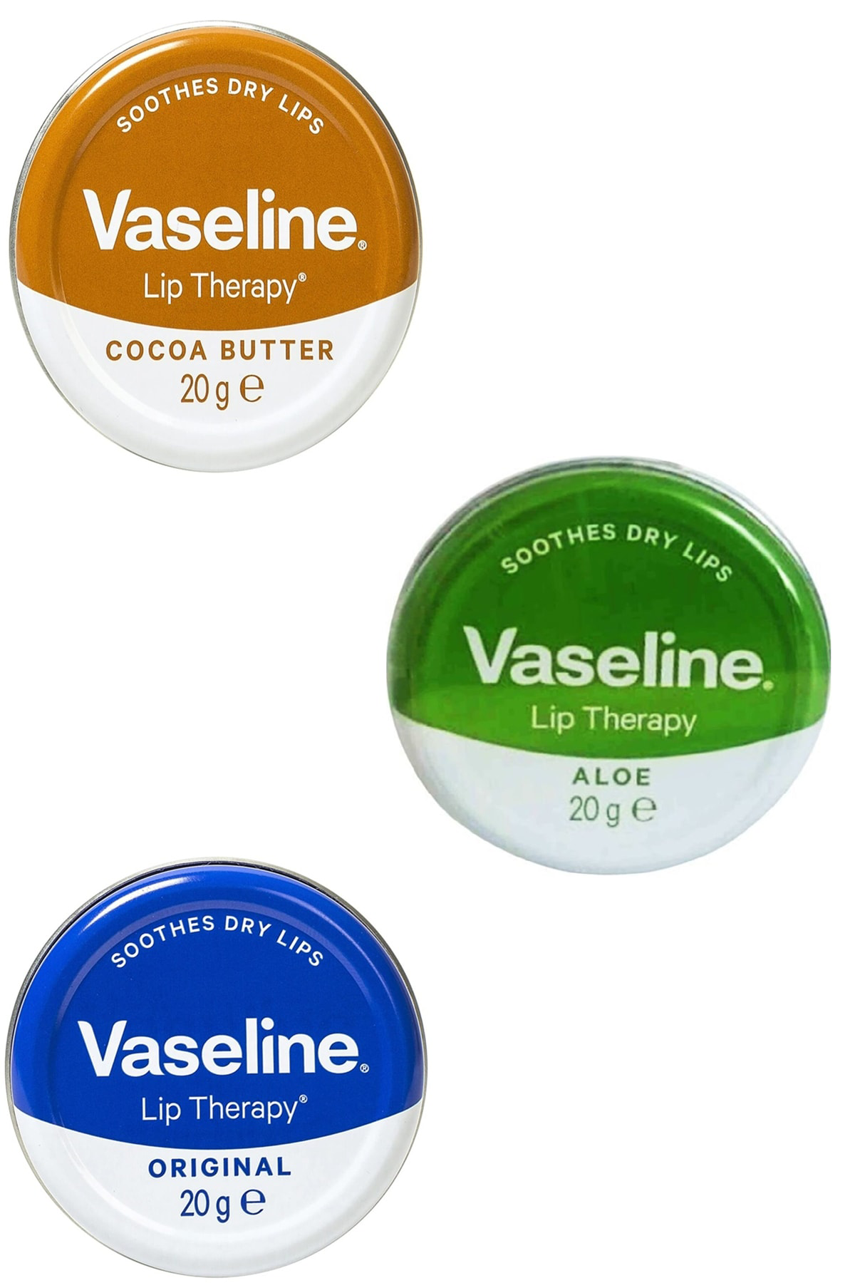 Vaseline Dudak Nemlendiricisi 3 Adet 20 Gr