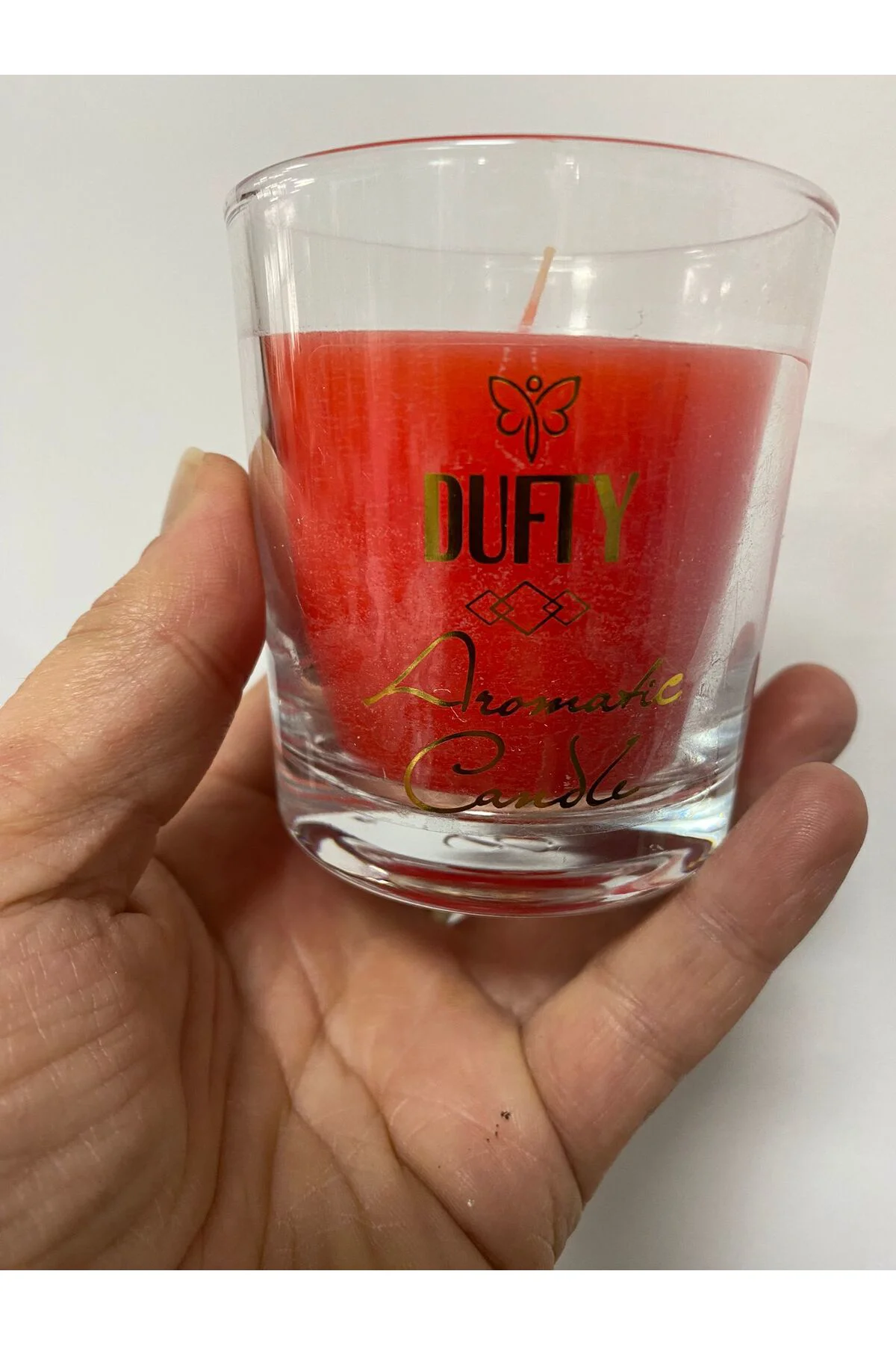 Dufty Çilek Kokulu Bardak Mum