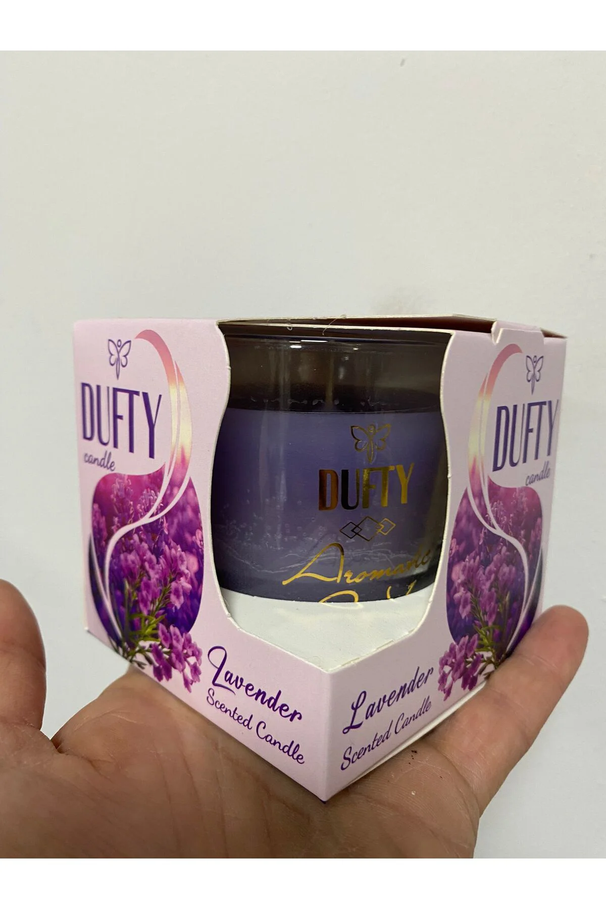Dufty Lavanta Kokulu Bardak Mum
