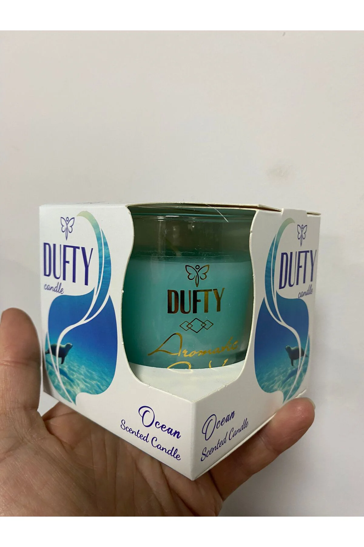 Dufty Okyanus Kokulu Bardak Mum