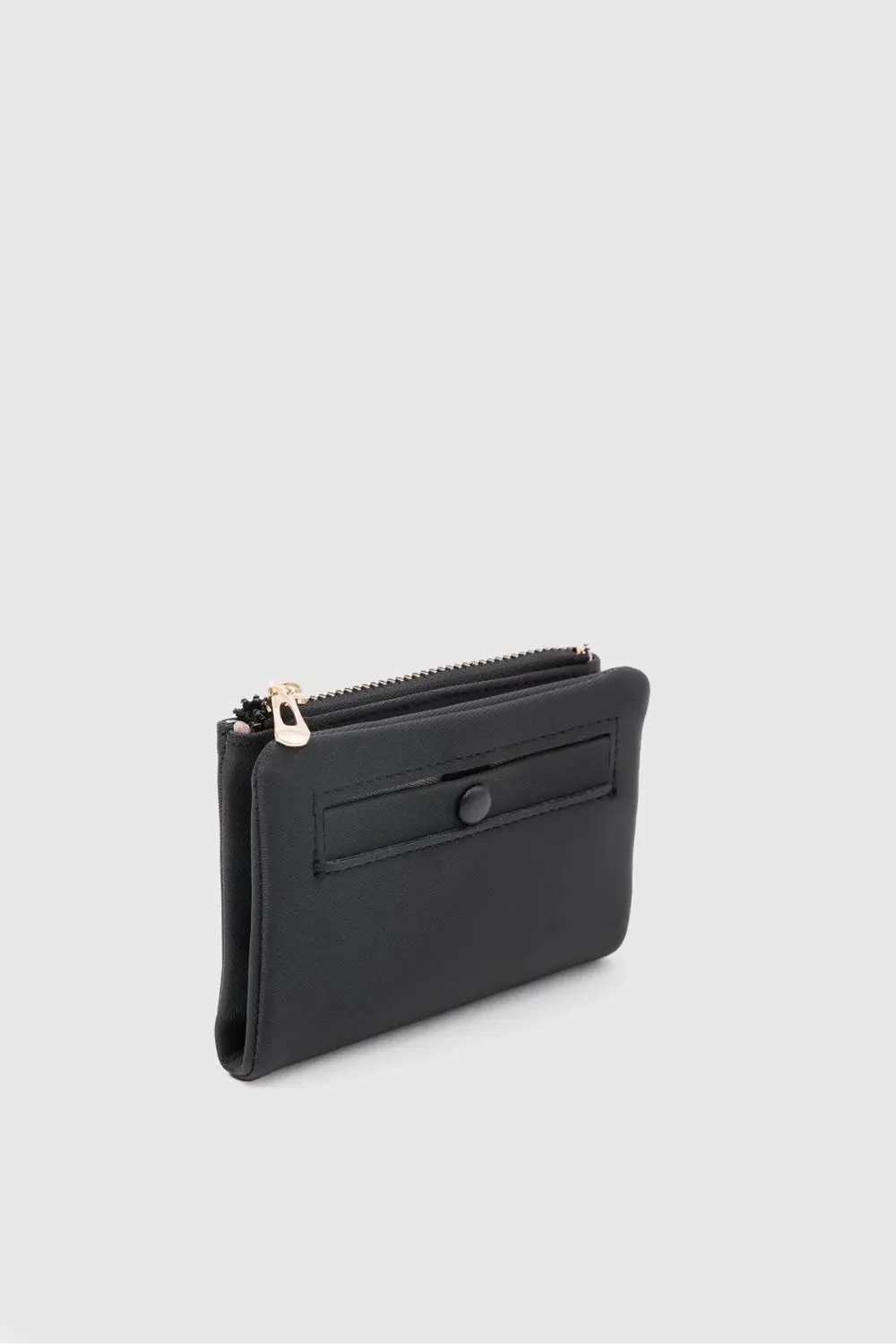 Düğmeli Kadın Cüzdan