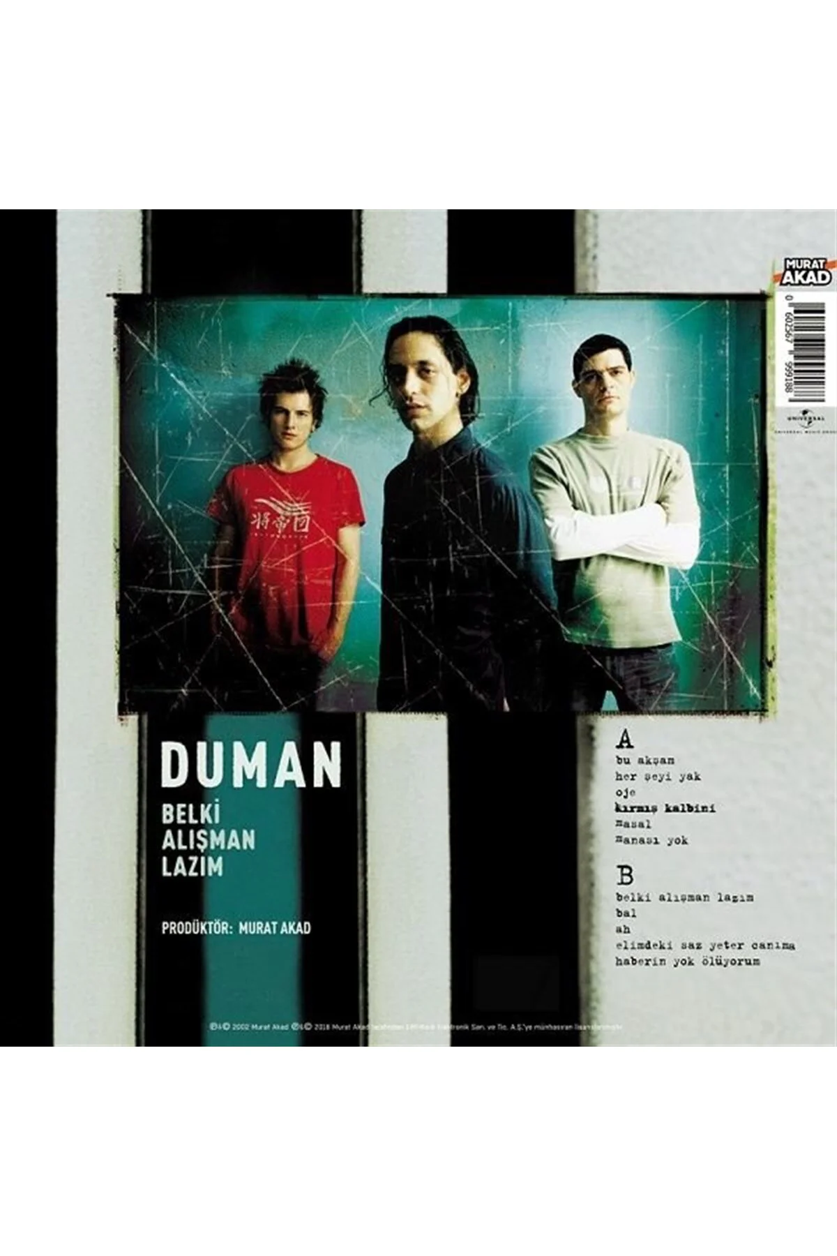 Duman - Belki Alışman Lazım (Plak)
