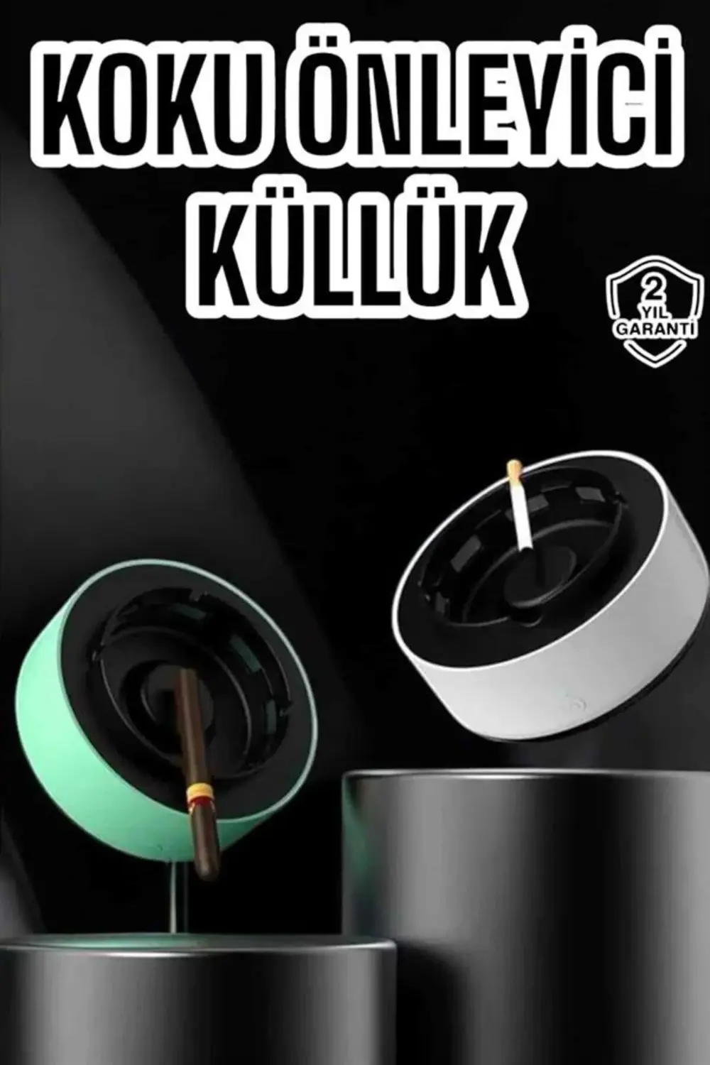 Dumanı Içine Çeken Küllük Kokuyu Hapseden Küllük Akıllı Kokusuz K