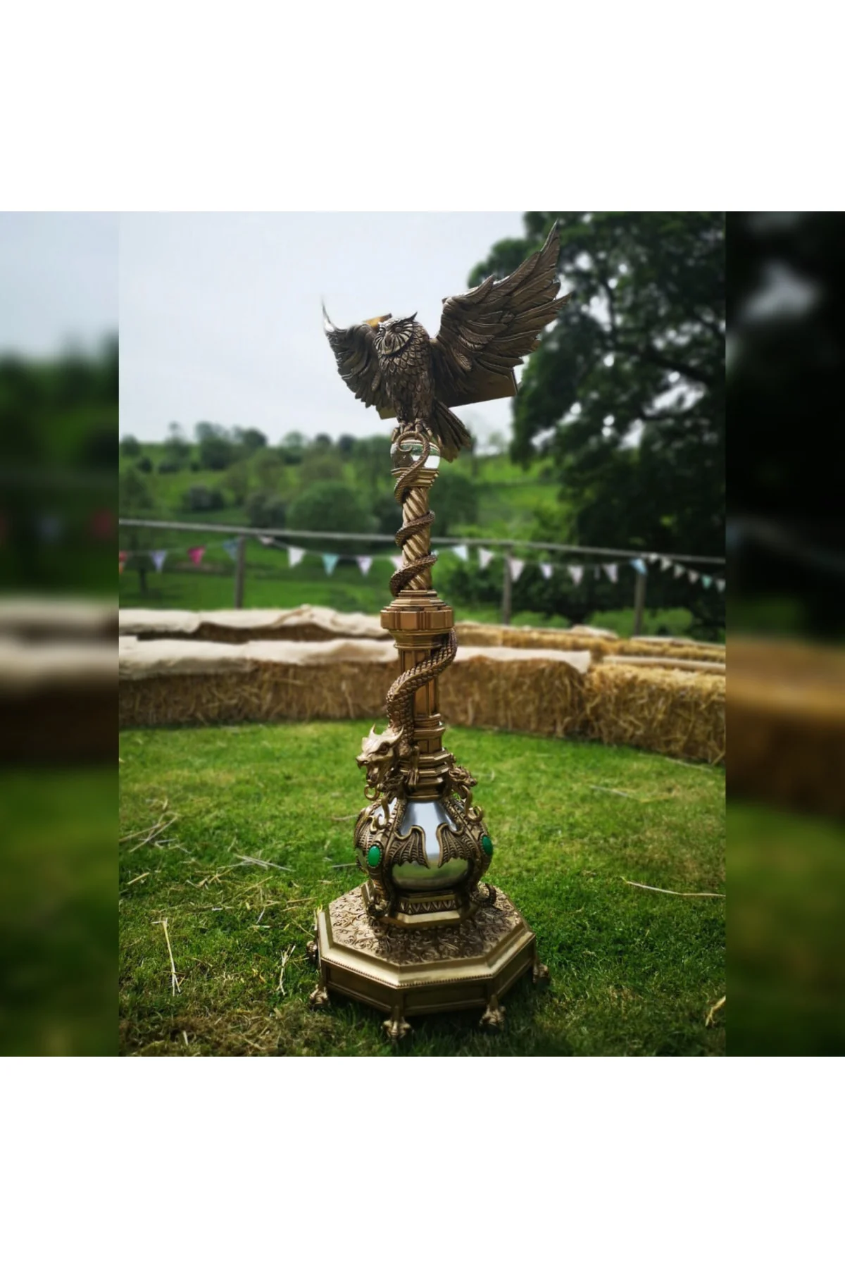 Dumbledore'un Hogwarts'taki Baykuş Kürsüsü Harry Potter (150 Cm Boyunda)