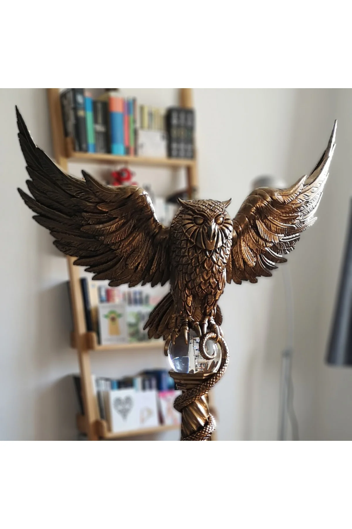 Dumbledore'un Hogwarts'taki Baykuş Kürsüsü Harry Potter (150 Cm Boyunda)