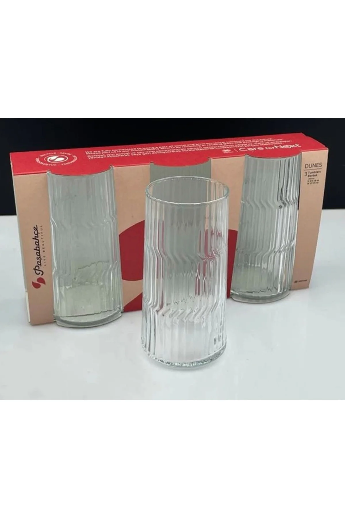 Dunes Meşrubat Bardağı 3lü 410 cc Dunes Meşrubat Bardağı 3lü 410 cc